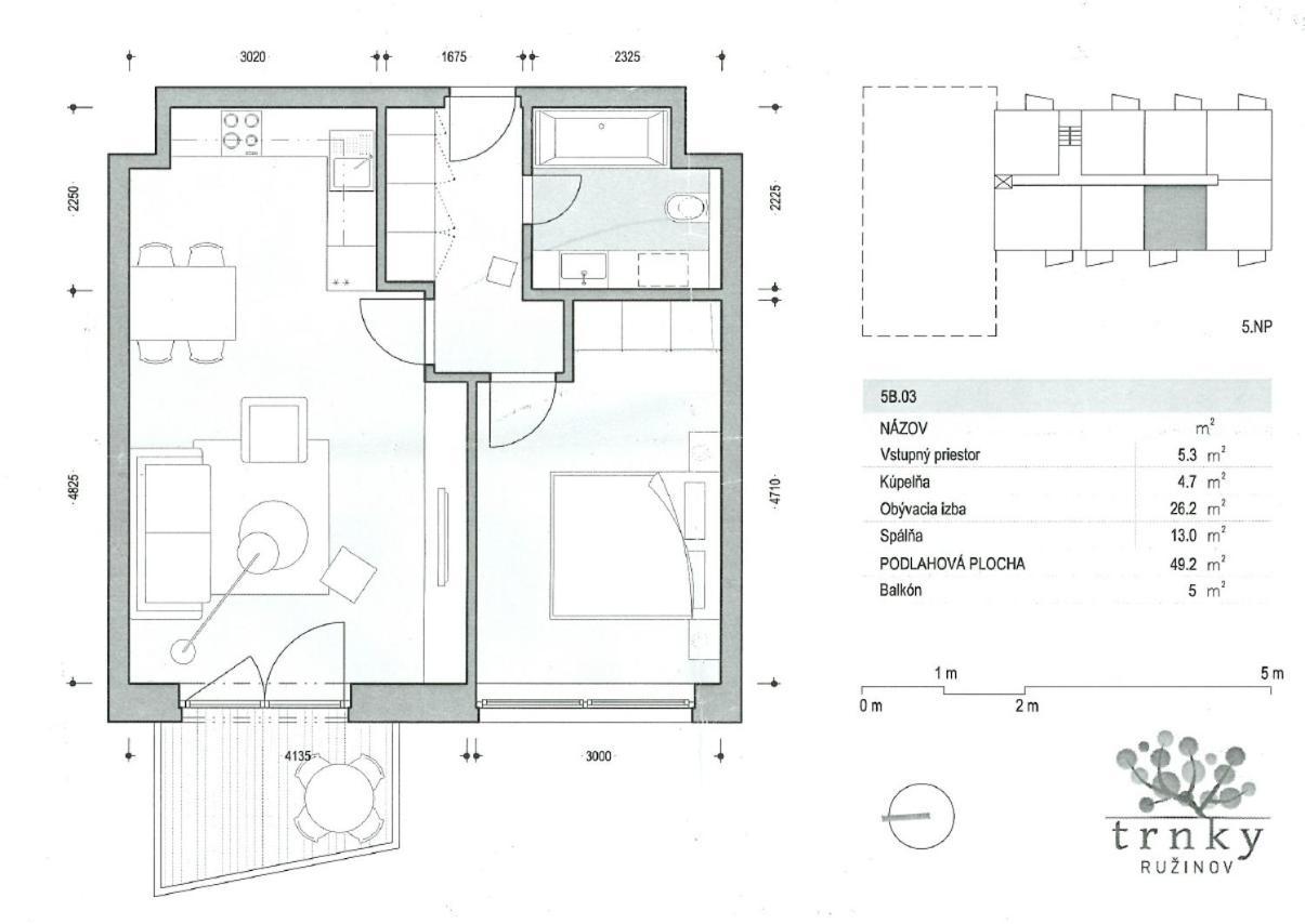 Air-Conditioned, 2 Room Apartment With Terrace Bratislava Exterior photo
